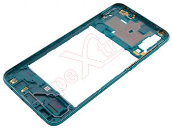 Middle housing with Prism Crush Green frame for Samsung Galaxy A30s, SM-A307